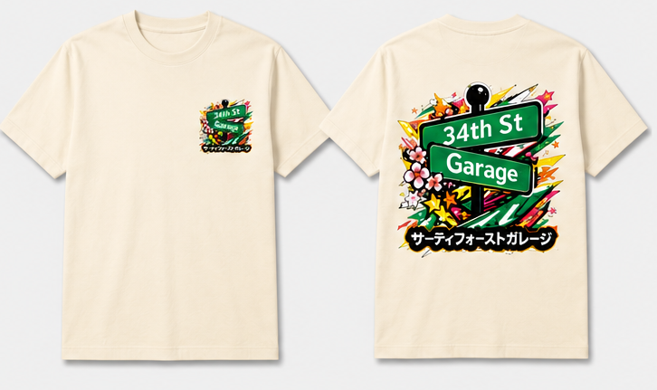 34th Street Cherry Slide Shirt