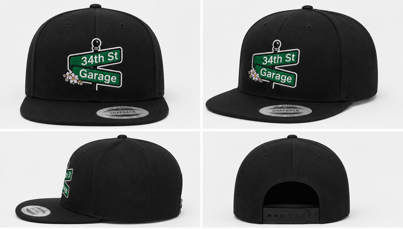 34th Street Flat Brim Hat