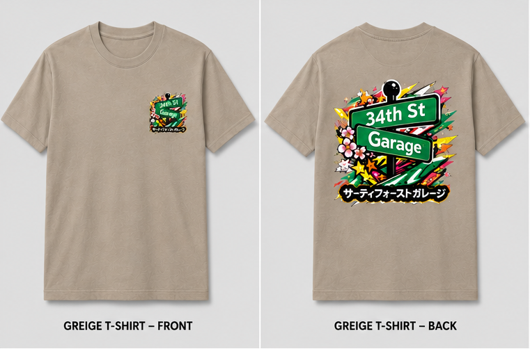 34th Street Cherry Slide Shirt