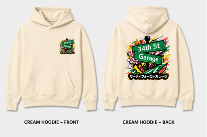 34th Street Garage Cherry Slide Hoodie